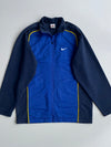 Nike | Blue & Navy Colorblock Track Jacket (L)
