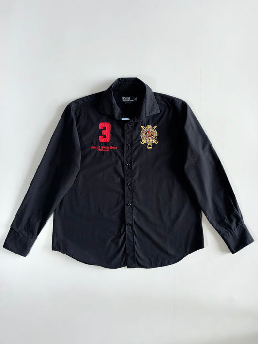 Polo Ralph Lauren Black Crest Embroidered (XL)