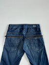 G-Star RAW GS01 Dark Wash Zip-Pocket Jeans (W:30|L:37)
