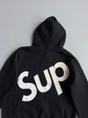 Supreme Box Logo Hoodie Black Vintage Made in USA (S/M)