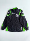 Saller Bad Vilbel FV Black & Green Football Track Jacket – Tech 72 Fit (XL)