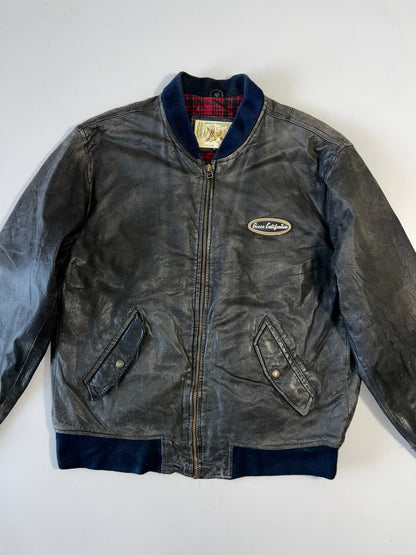 ZGuess Authentic Original Leather Jacket (RARE) (L)