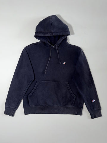 Champion Reverse Weave Navy Pullover Hoodie (S)