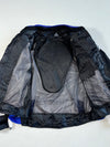 Yamaha Mesh Motorcycle Riding Jacket White/Black/Blue, Reflective Strip Padded (M)