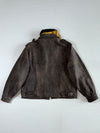 Vintage Premium Original (Detechable Furr Collar) Leather Jacket (M)