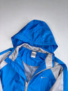 Nike Fit Storm Blue & Grey Hooded Windbreaker (S)