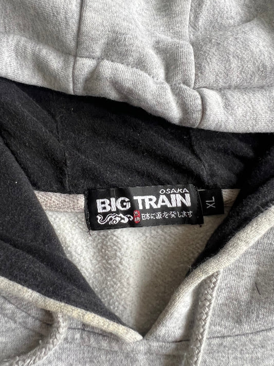 Big Train Osaka Grey Graphic Hoodie (XL)