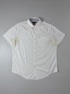 Tommy Hilfiger White Short Sleeve Shirt (XL)