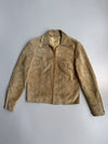 ZSuper Premium Original Heavy Pure Sued Leather Jacket (S/M)
