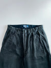 Polo Ralph Lauren Black Pleated Chino Trousers (W:32 |L:40)