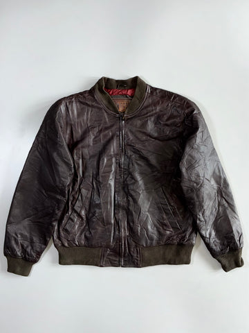 New Order Premium Original Leather Jacket (L)