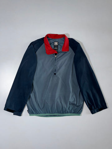 Nike ACG Zip Pullover Jacket Grey/Navy/Red (L)