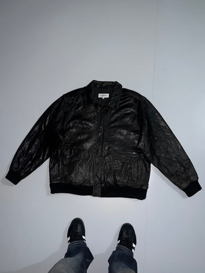 ZCalvin Klein Leather Jacket (L/XL)