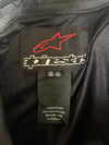 Alpinestars Black Genuine Leather Armoured Racing Pants With Slider (W:34|L:39)