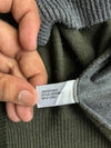 U.S. Polo Assn. Colour-Block Striped Knit Sweater – Olive/Grey(S)