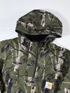 Carhartt WIP Nimbus Tree Camo Fleece-Lined Pullover Anorak (XL)