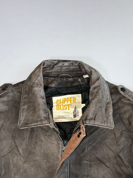 Clipper Mist Premium Original Leather Jacket (M/L)