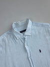 Polo Ralph Lauren | Slim Fit Linen Shirt Light Blue | (S/M)