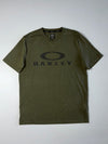 Oakley Big Ellipse Logo Graphic Tee – Olive Green | (M)