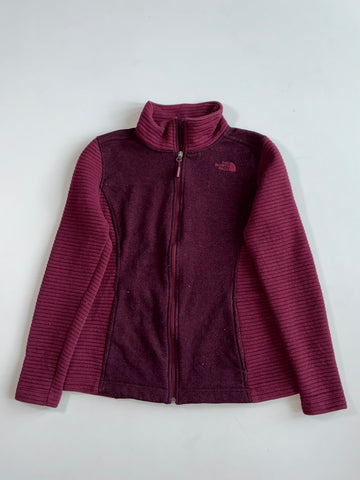 The North Face Burgundy Fleece Zip Jacket Women’s (M)