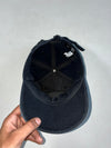 Nike Heritage86 Futura Washed Black Cap – White Embroidered Logo (Adjustable)