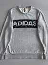 Adidas | Grey Logo Sweatshirt (L/XL)