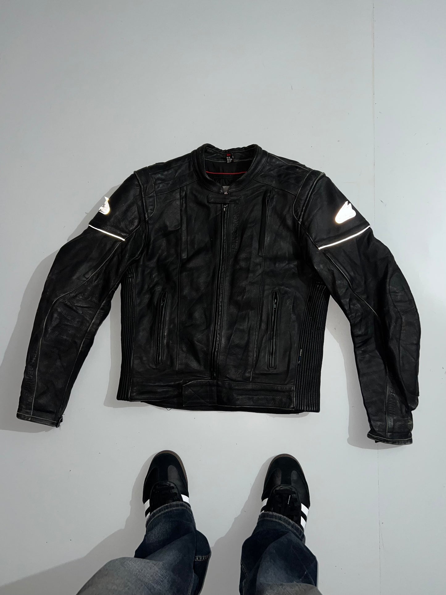 ZHein GERICKE (RARE) Original Leather Jacket (PADDED) (M)