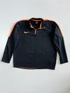Nike | Dri-Fit Quarter Zip Black/Orange | (M)