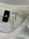 Adidas White Performance Short Sleeve Training Top with Zip Pockets Women’s (L)