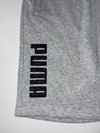 Puma Grey Big Logo Sweat Shorts  (W:30) (L:21)