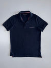 Tommy Hilfiger Navy Polo | Tipped Collar (L)