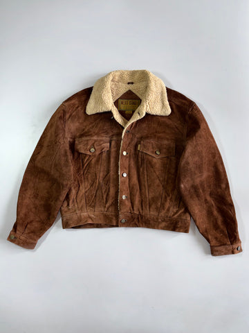 Vintage Next Stage Premium Oversized Jacket (Fur Inside) (M)
