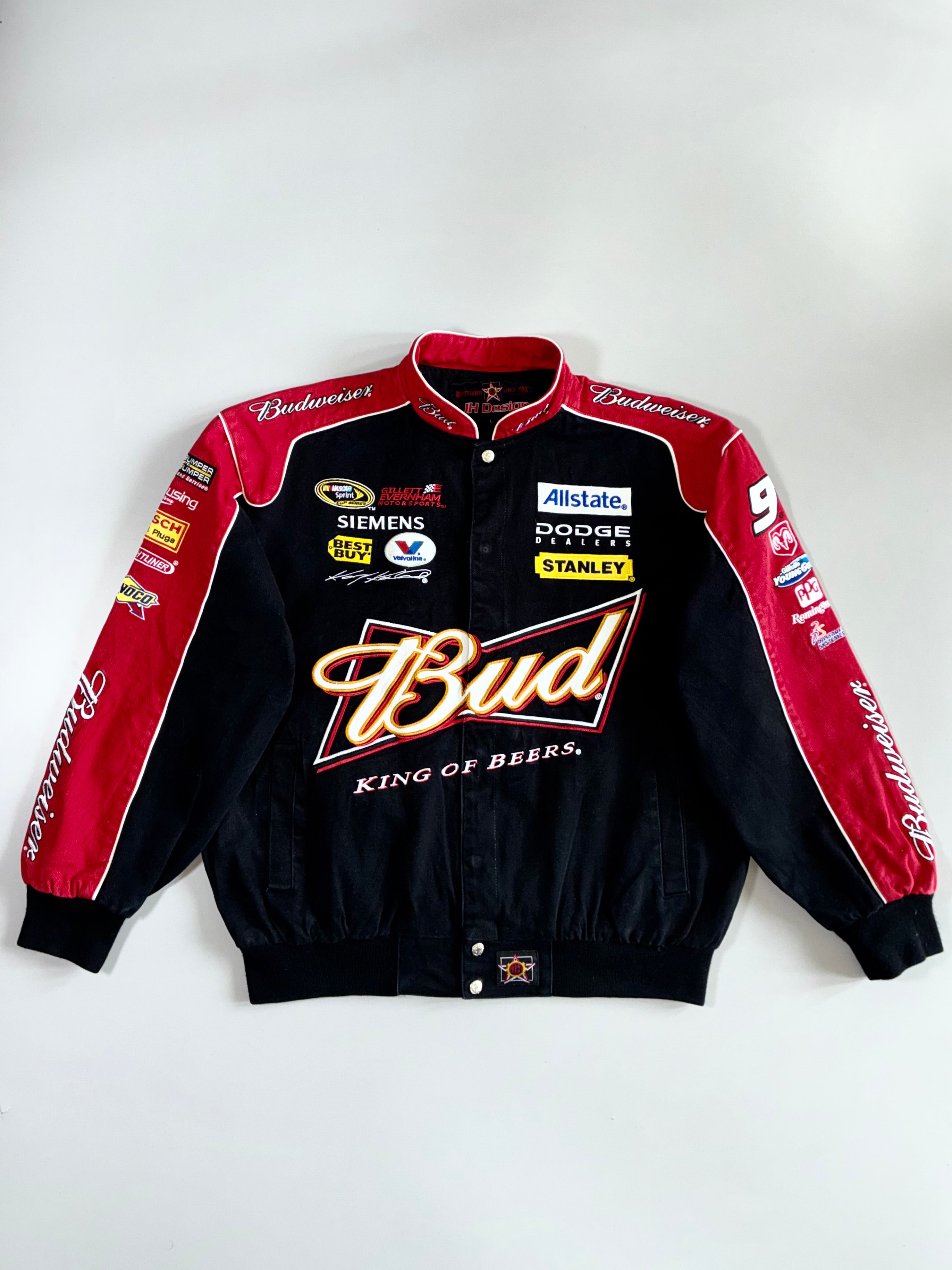 【至高の逸品】NASCAR レーシングジャケット　budweiser 44 CA843C6C-02B9-436F-9A2A-