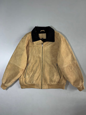 Denver Hayed Premium Original Suede Leather Jacket (2Xl)
