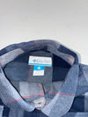 Columbia Navy Blue Buffalo Check Flannel Shirt (M)