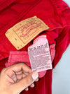 Vintage Levi’s 501 Red Denim (W:32|L:39)