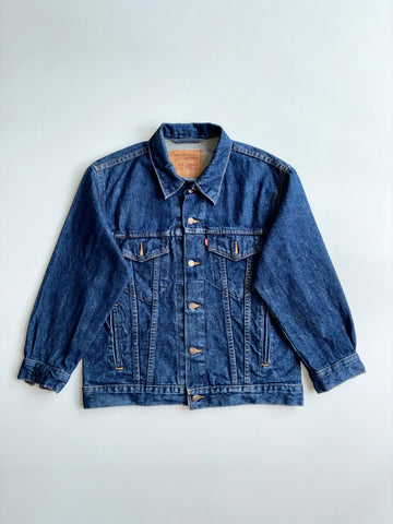 Levi's 70506-0216 Classic Type III Denim Trucker Jacket – Dark Wash (S)