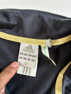 Vintage Y2K Adidas Gold 3-Stripe Track Jacket (S)