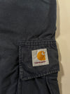 Carhartt Navy Cotton Cargo Shorts (W:32) (L:22)