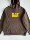 Vintage Cat Caterpillar Work Ware Hoodie (XL)