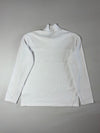 Ellesse Heritage | Mock Neck Fleece Logo Pullover – White | (M/ L)