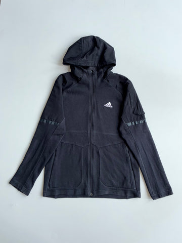 Adidas Black Hybrid Full-Zip Hoodie woman’s (S)