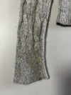 Polo Ralph Lauren Grey Cable Knit Crewneck Sweater Women’s (XS)