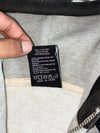 Double Diamond “I Am Hot” Grey Flame Graphic Zip Hoodie (M)