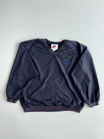 Vintage 90s Nike Pullover Windbreaker Made in USA  Navy (3Xl)