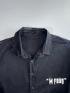 M.Four Smoking Time’s Renaissance Graphic Button-Up Shirt Black (XL/2Xl)