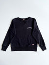 Dickies Black Embroidered Arch Logo Crewneck Sweatshirt  (S)