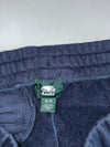 Roots Navy Embroidered Jogger Sweatpants Elastic (W:28|L:39)
