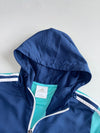 Adidas Climalite Mint Navy Hooded Track Jacket(S)