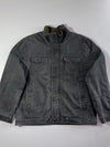 Levi's Sherpa-Lined Canvas Work Jacket – Washed Charcoal (2XL)